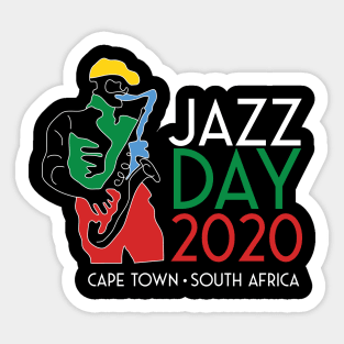 Jazz Day 2020 Cape Town South Africa Sticker